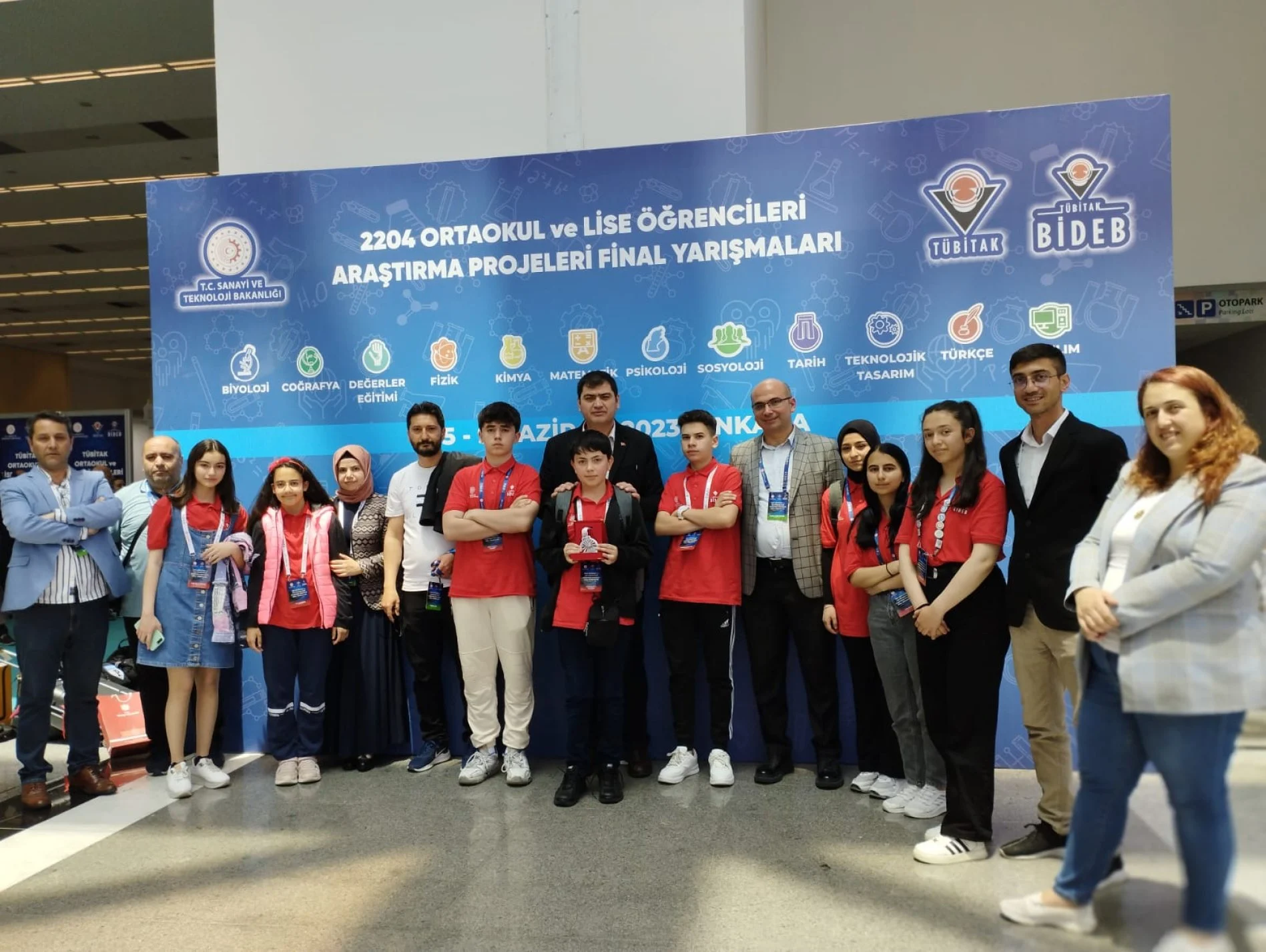 TÜBİTAK 2204 Projeleri Yarışmasında final heyecanı yaşandı.