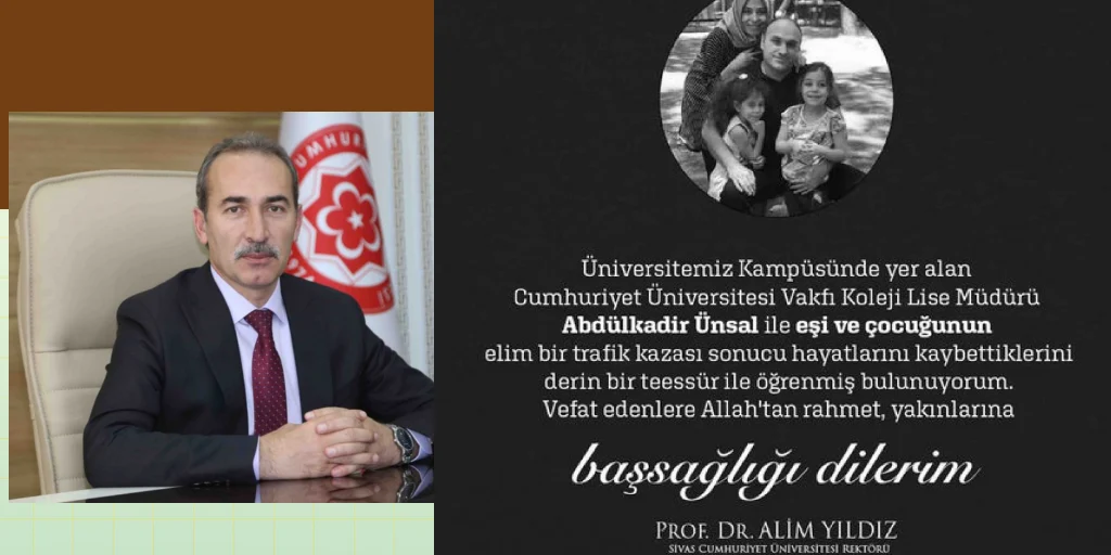 Alim Yıldız hoca Başsağlığı mesajı yayımladı