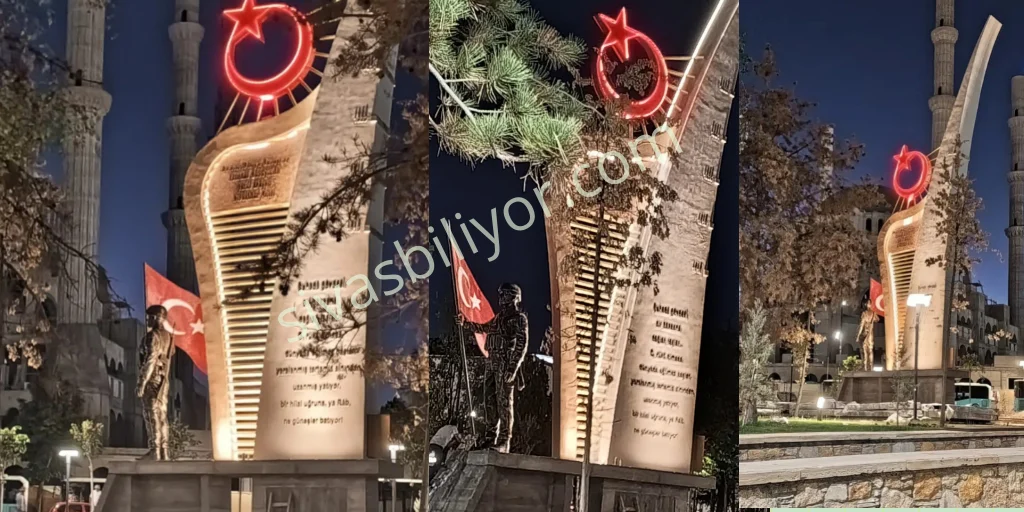 Şehitler anıtının yeni görünümü büyük beğeni topladı