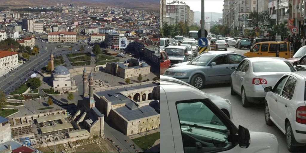 Sivas’ta Taşıt Sayısı 200 bine yaklaştı