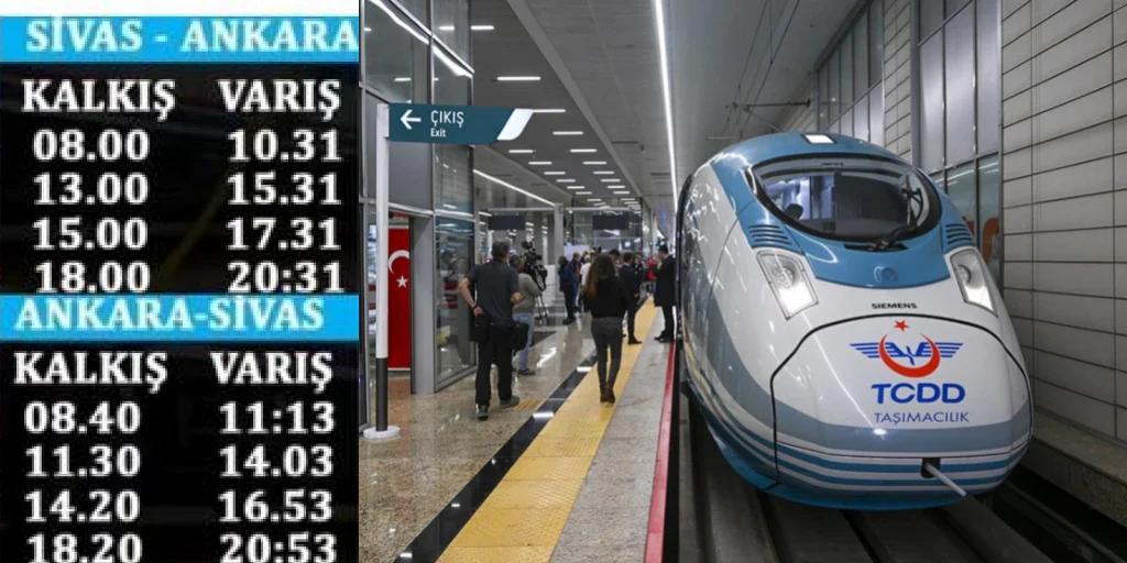 Sivaslılar hızlı treni sevdi