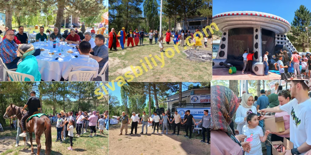 Yetim pikniği renkli görüntülere sahne oldu