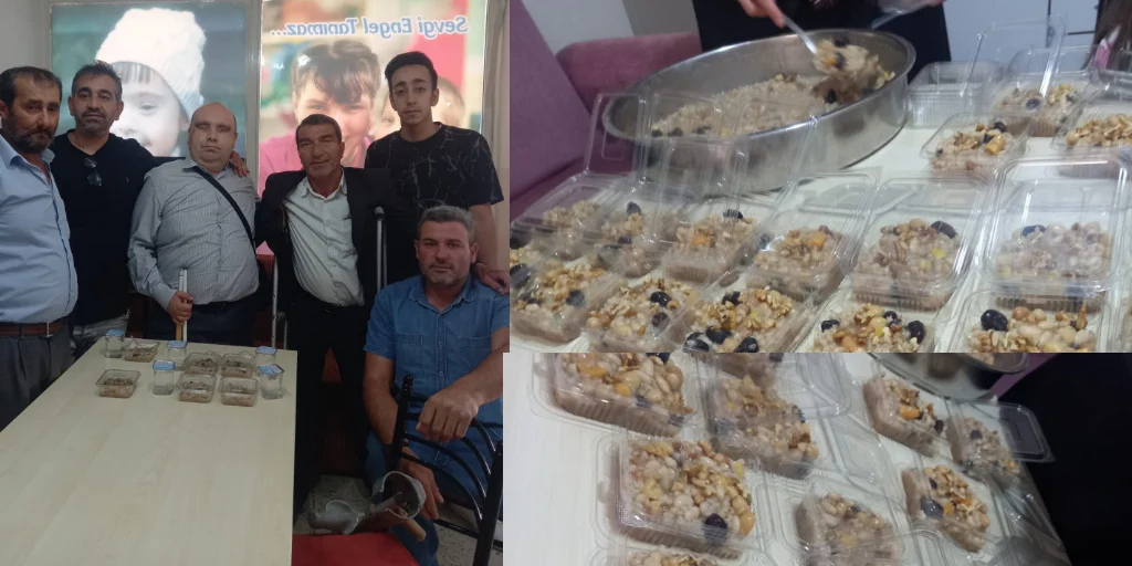 Engelli derneğinden anlamlı aşure günü programı