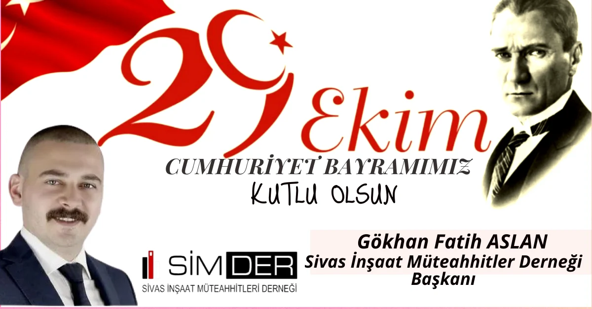 Aslan, Türk milletinin tarihinde yeni bir devrin kapıları 29 Ekim’de açıldı