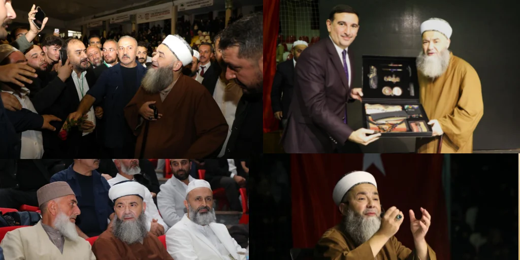 Cübbeli Ahmet hoca Sivas’ta coşkuyla karşılandı
