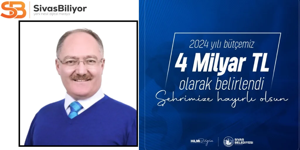 Sivas Belediyesinin 2024 yılı bütçesi 4 milyar TL olarak belirlendi