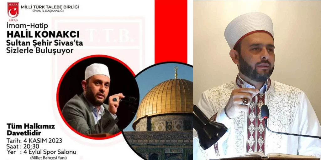 Halil Konakcı Hoca Cumartesi günü Sivas’ta…