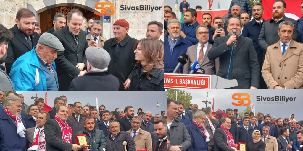 Fatih Erbakan Sivaslılar ile buluştu