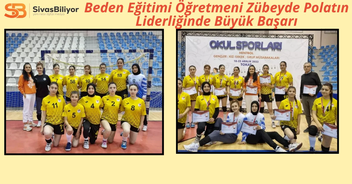 Atatürk Anadolu Lisesi Kadın Hentbol Takımı Tokatta Yarıfinale Yükseldi