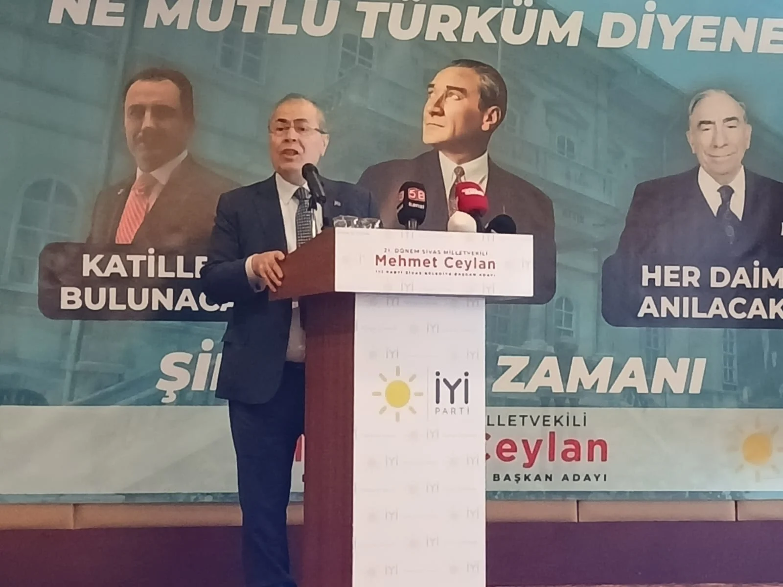 İyi Parti Sivas Belediye Başkan Adayı Mehmet Ceylan’dan Seçim Vaatleri: Suya, Ekmeğe ve Ulaşıma Yüzde 50 İndirim…