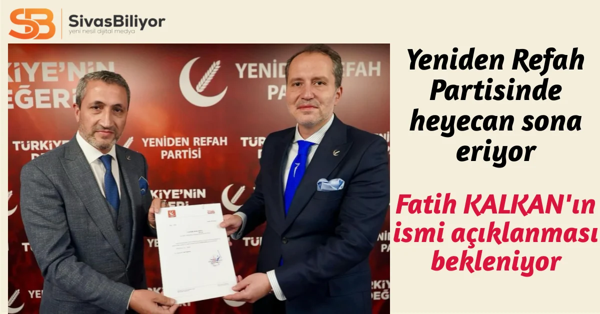 Fatih Kalkanın ismi hafta sonu açıklanması bekleniyor