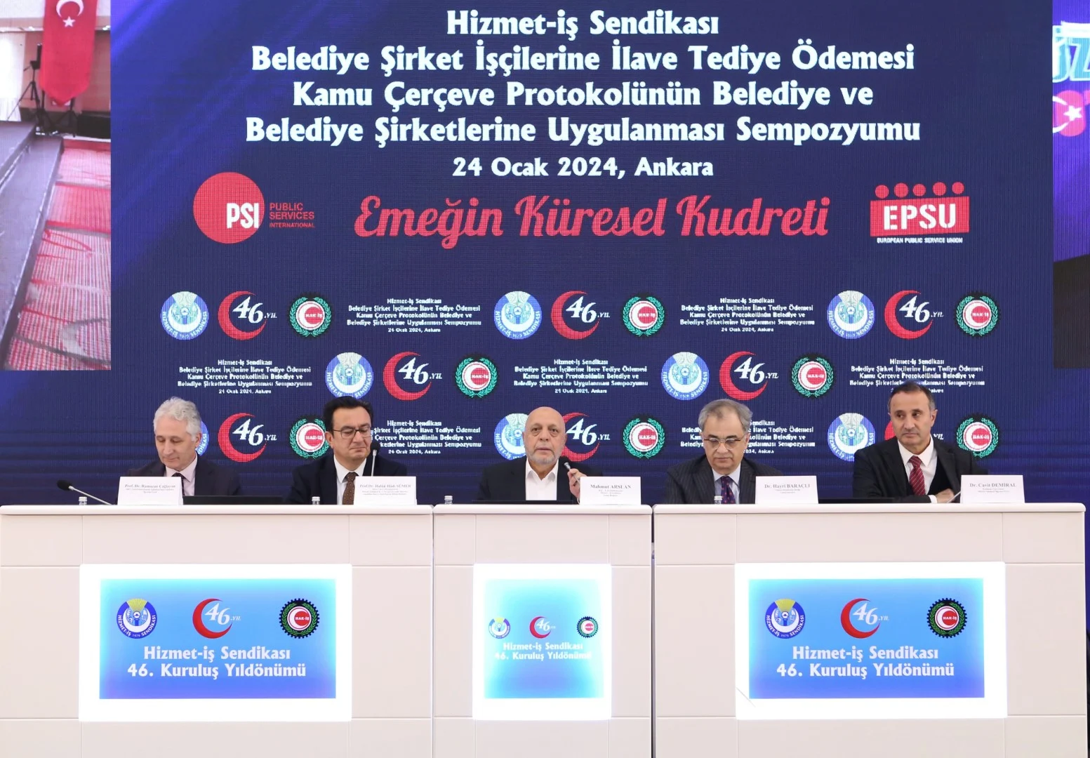 Arslan, “Belediye şirket işçilerine de ilave tediye verilmeli”