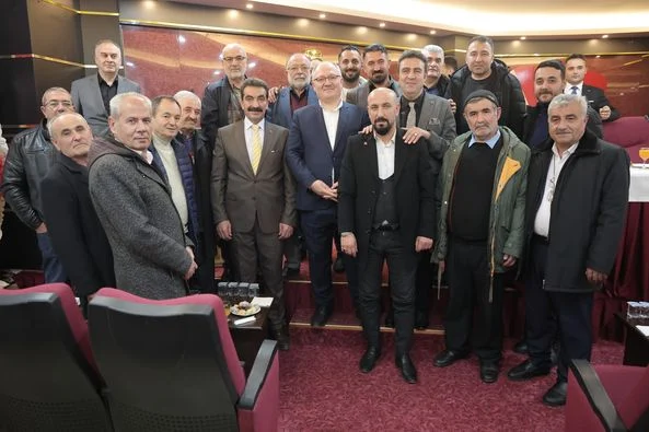 Başkan Bilgin, Özel Halk Otobüs İşletmecileri İle Toplantı Yaptı