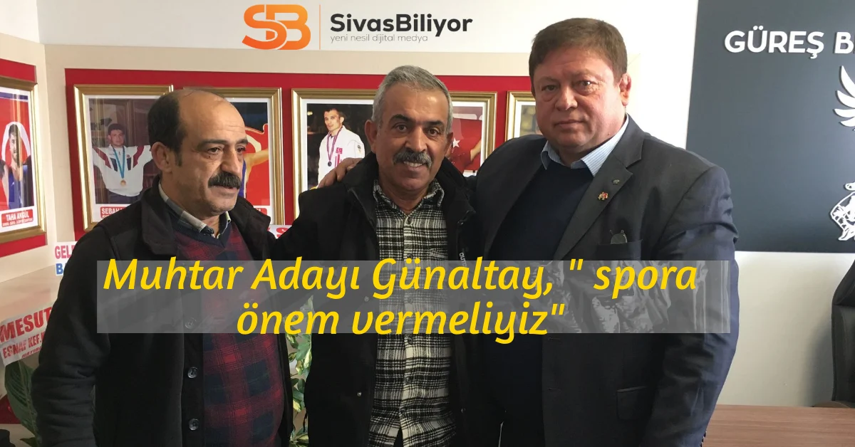 Muhtar Adayı Uğur Günaltay, dünya şampiyonunu ziyaret etti