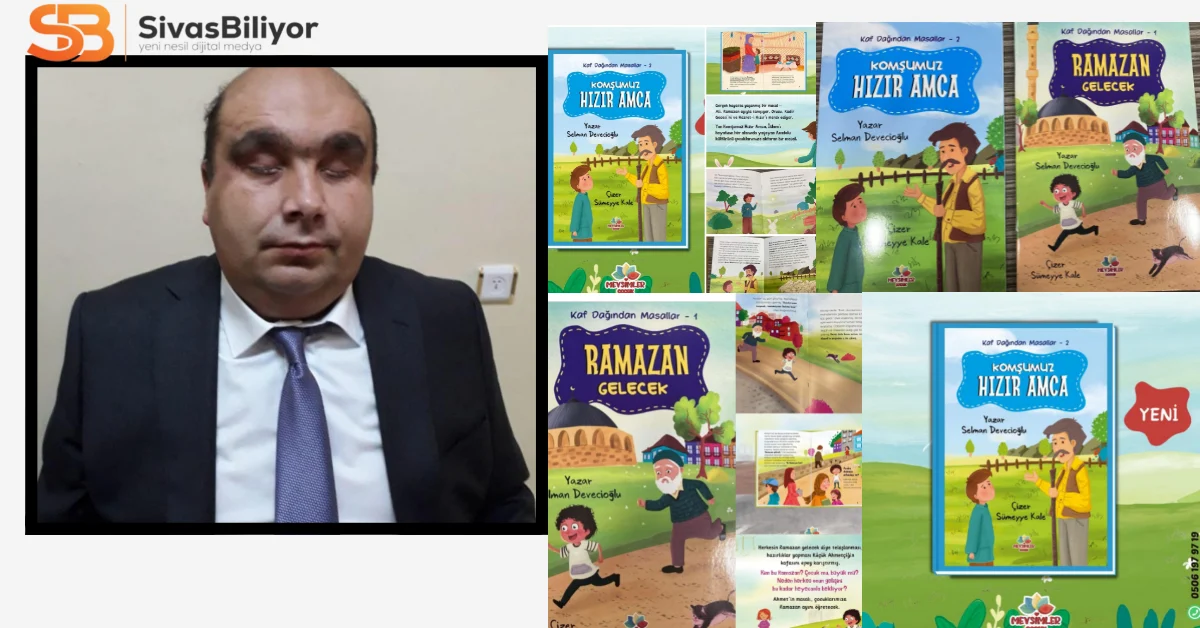 Görme engelli yazar masal kitabı çıkardı
