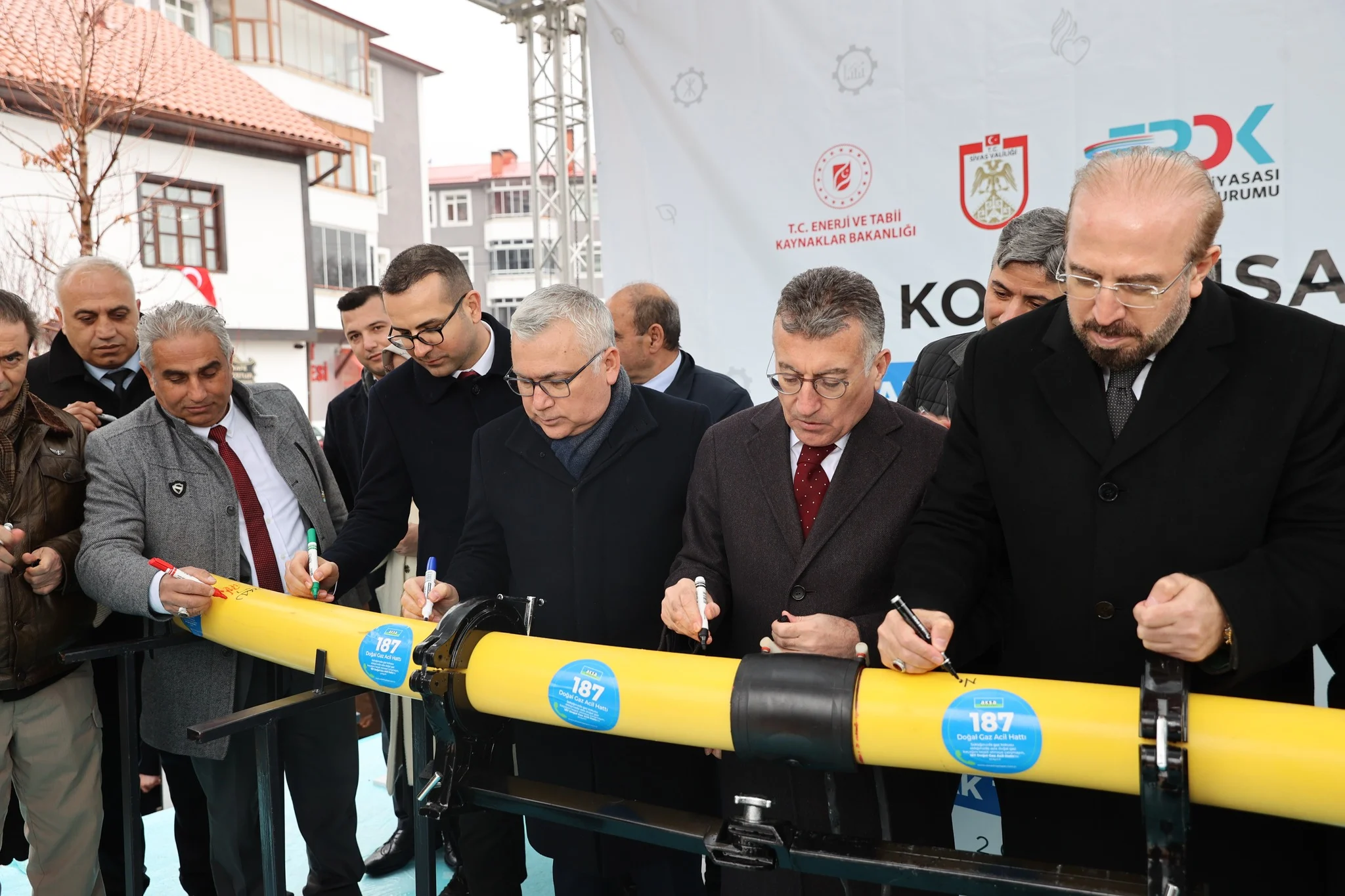 Koyulhisar Doğalgaz İle Buluşacak