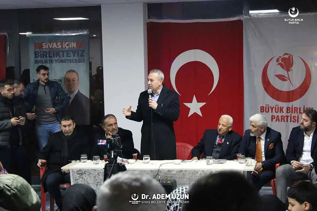Sivas’ı ve geleceğimizi hep birlikte inşa edeceğiz