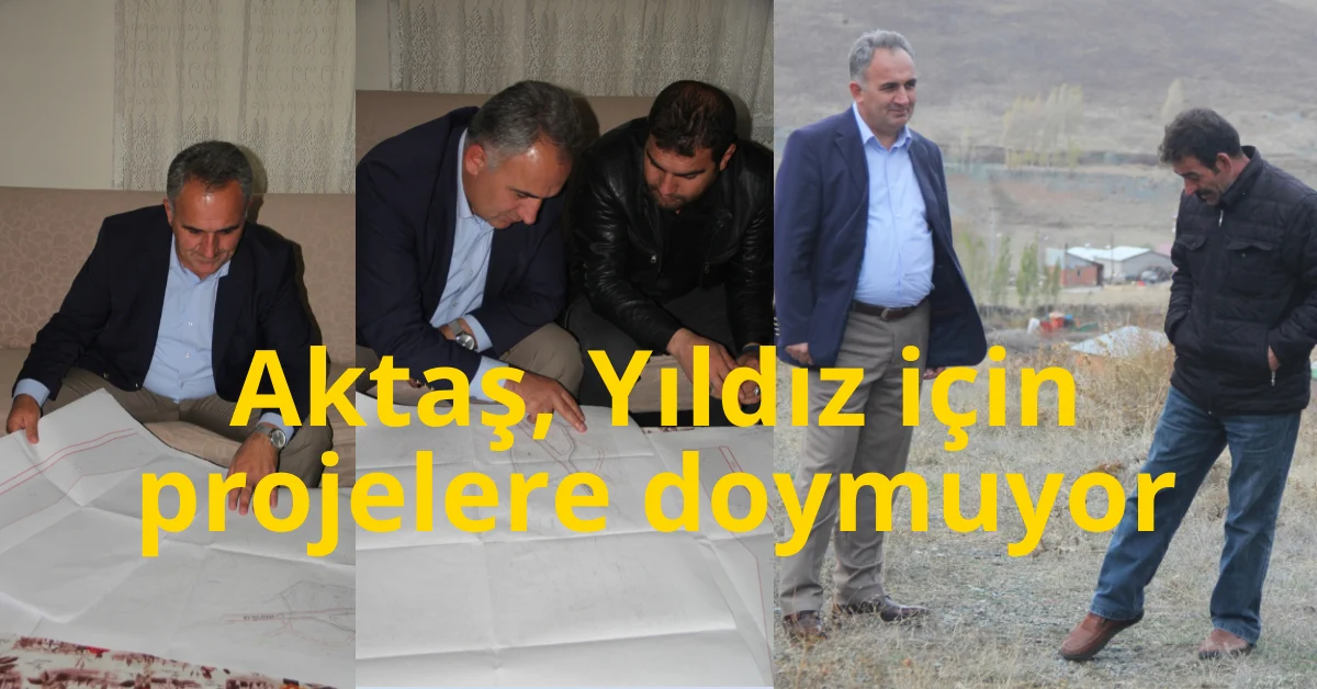 Yıldız Beldesi’nde Seçim Heyecanı: Ferhat Aktaş Durmak Bilmiyor!
