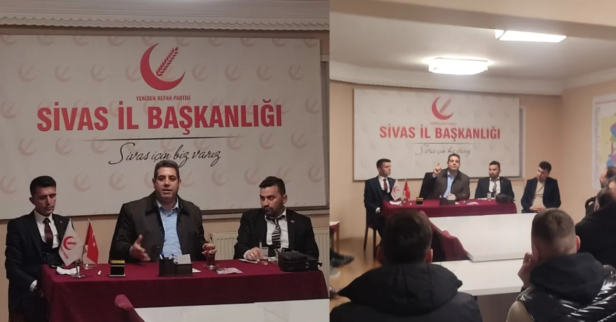 Harun İnce, Yeniden Refah Partisi’nin Çalışmalarına Hız Veriyor