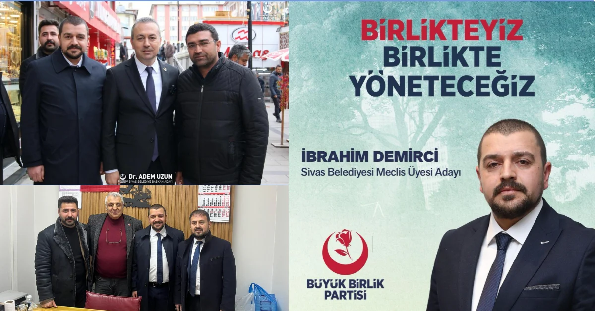 BBP Meclis Üyesi Adayı İbrahim Demirci, çalmadık kapı bırakmıyor