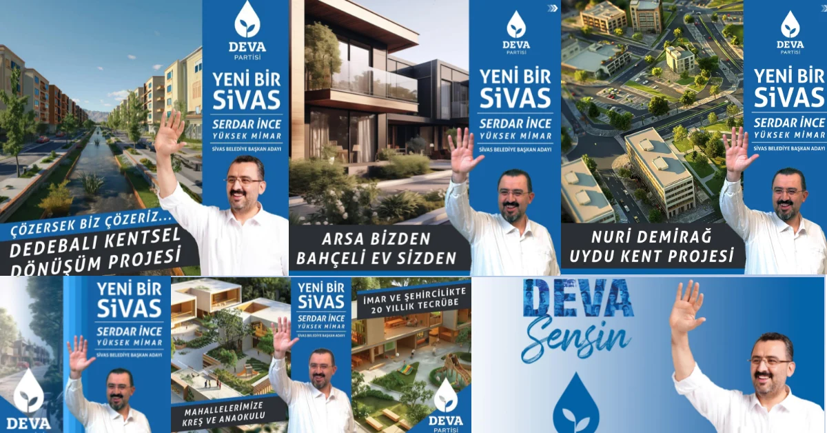 Sivas Belediye Başkan Adayı Serdar İnce, Konut Sorununu Çözmek İçin Kararlı