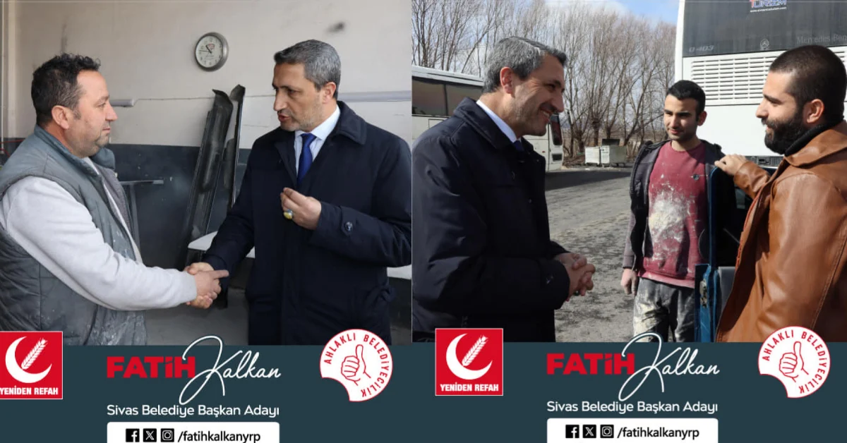 Kalkan, Sultan şehir sanayi sitesini ziyaret etti