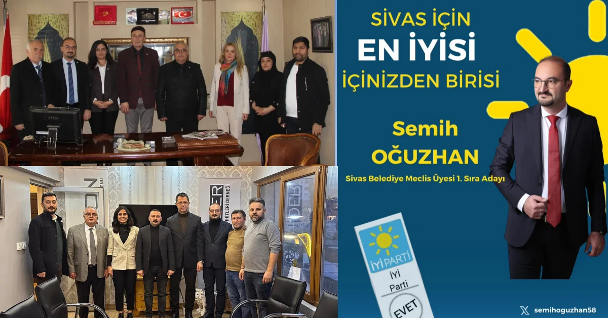 İyi Parti Belediye Meclis Üyesi adayı Semih Oğuzhan, seçim çalışmalarına hız verdi
