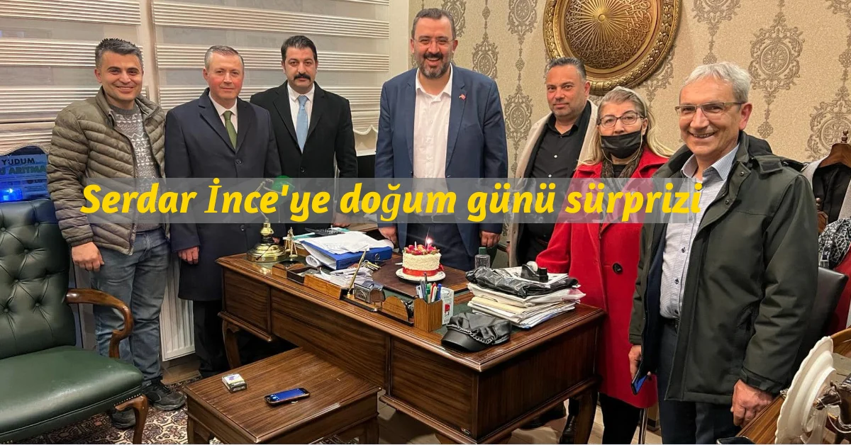 Sivas Belediye Başkan adayı Serdar İnce’ye Gece Sürprizi!