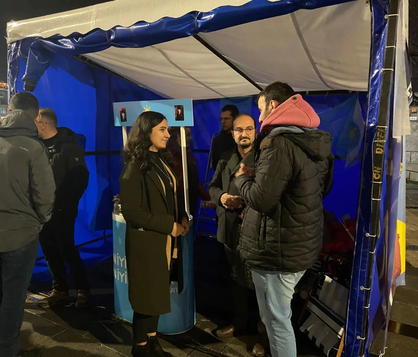 İyi Parti Adayları Yaray ve Oğuzhan, Halkın Sesini Dinliyor