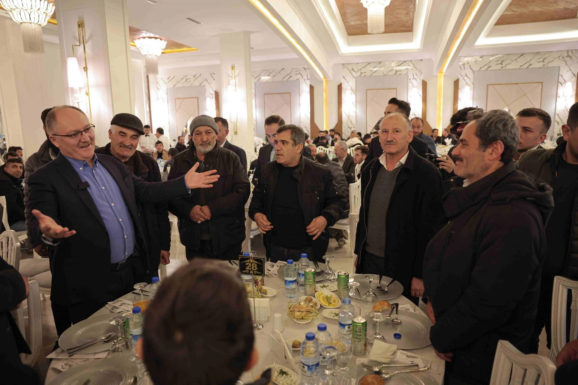 Bilgin, Şoförler ve otomobilciler Esnafı ile buluştu…