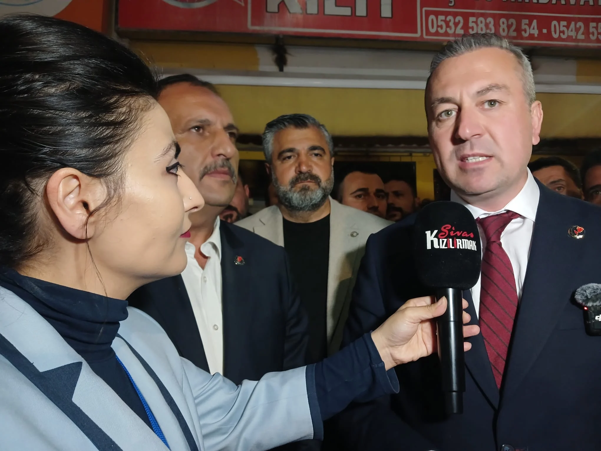 Başkan Adem Uzun ilk Röportajını Sivasbiliyor ve Kızılırmak TV’ye yaptı
