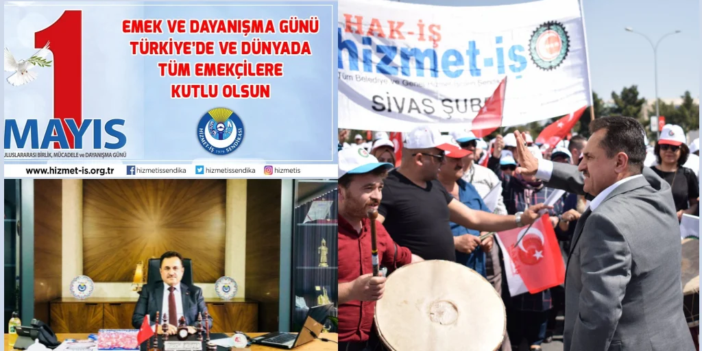 Hizmet-İş sendikası 1 Mayıs’ta kent meydanında işçiler ile buluşacak