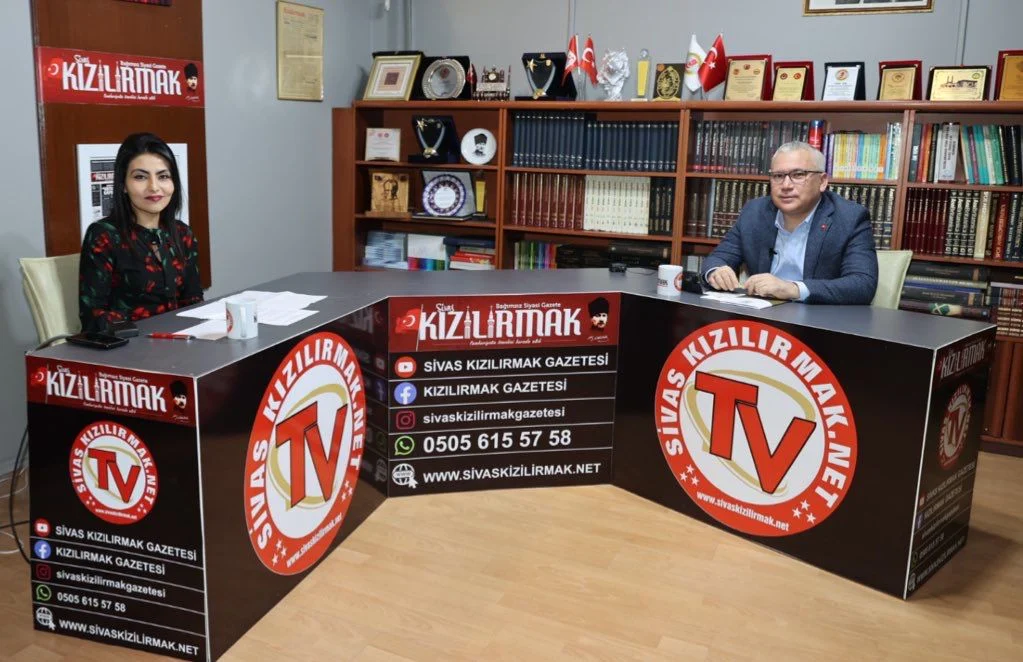Vali Yılmaz Şimşek, Sivas’ın Vizyonunu Kızılırmak WEP TV’de Paylaştı