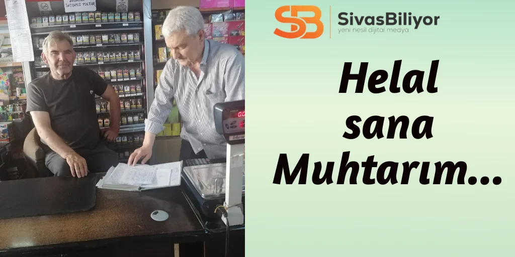 Kardeşler Mahallesi Muhtarı Ahmet Yanalak’tan örnek davranış…