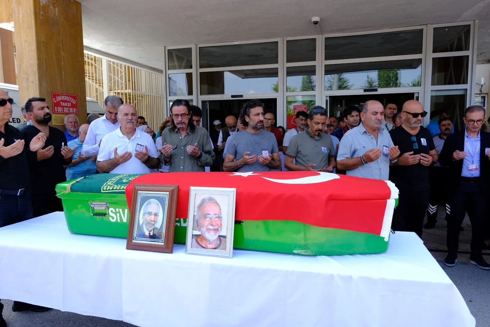 Prof. Dr. Sıtkı Perçin İçin CÜ’de Cenaze Töreni Düzenlendi