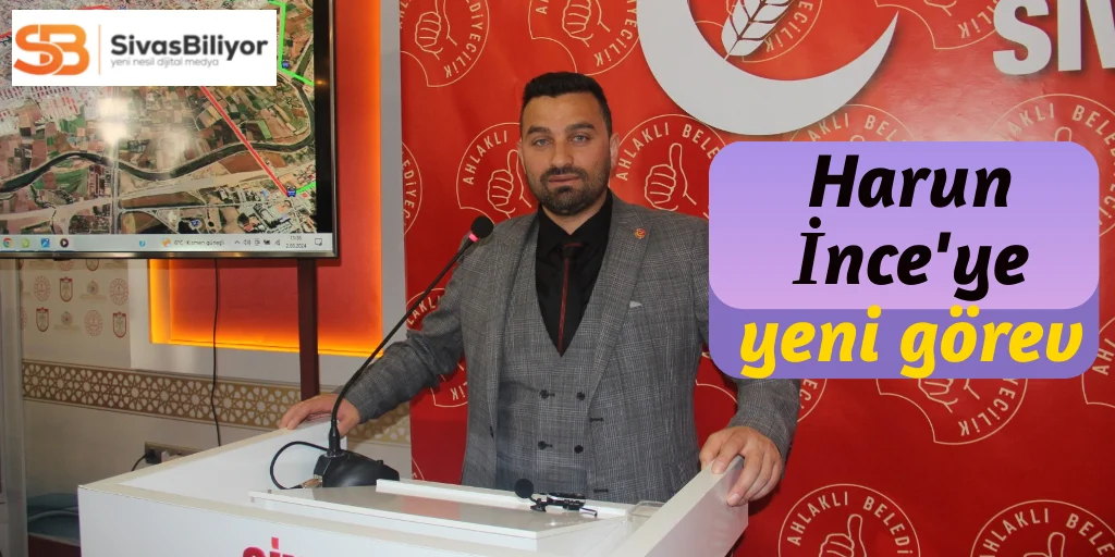 Yeniden Refah Partisi’nden Harun İnce, Sivas İl Başkan Yardımcısı Oldu