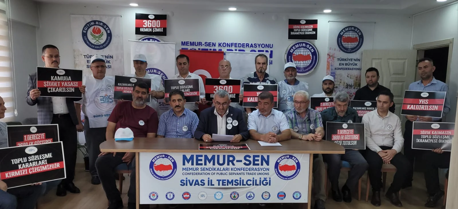 Büro Memur-Sen Şube Başkanı İnce, Kamu Çalışanlarının Haklı Taleplerini Dile Getirdi