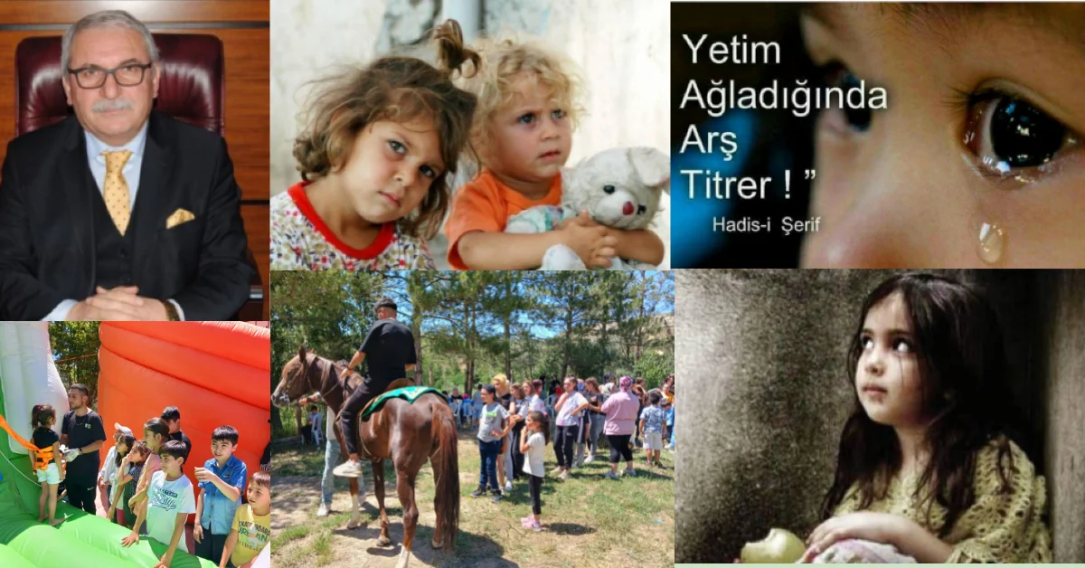 Yetim ve öksüzler piknikte eğlenecek
