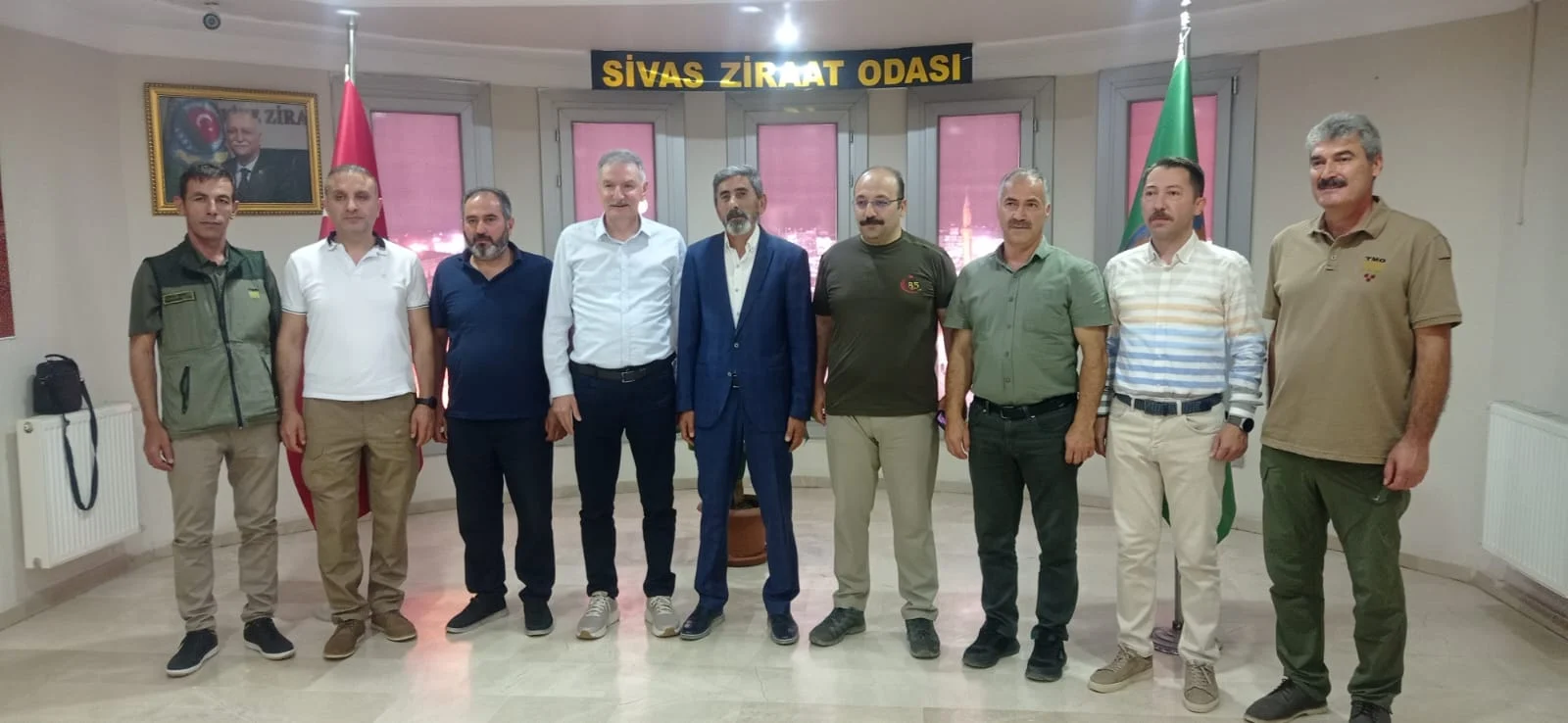 TMO Genel Müdürü Ahmet Güldal’ın Sivas Ziraat Odası Ziyareti: Hububat Ürünleri Gündemde