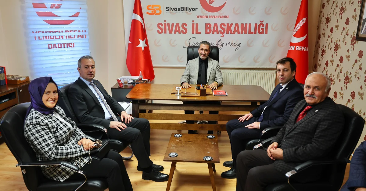 Başkan Adem Uzun’dan Yeniden Refah Partisi’ne Ziyaret