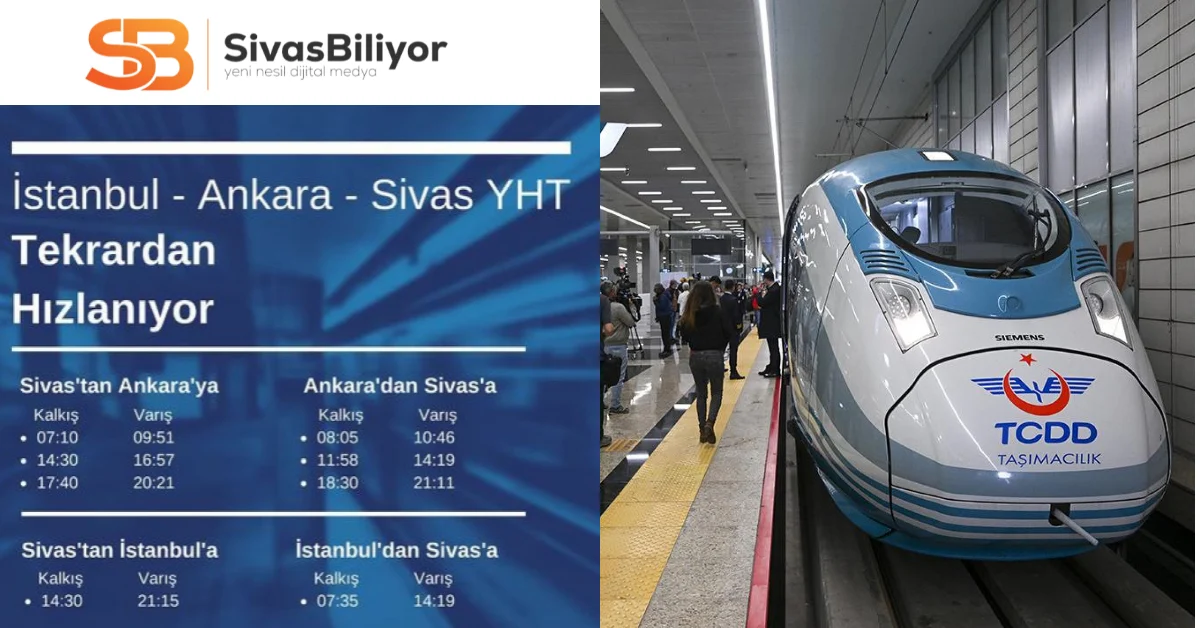 TCDD’nin Yol Bakım Çalışmaları Tamamlandı: İstanbul-Ankara-Sivas Demiryolu Hattında Seyahat Süreleri Kısaldı!