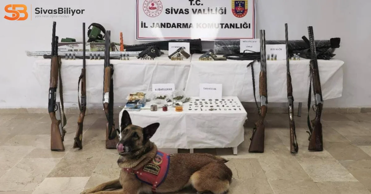 Sivas’ta Uyuşturucu Operasyonunda 7 Şüpheli Yakalandı