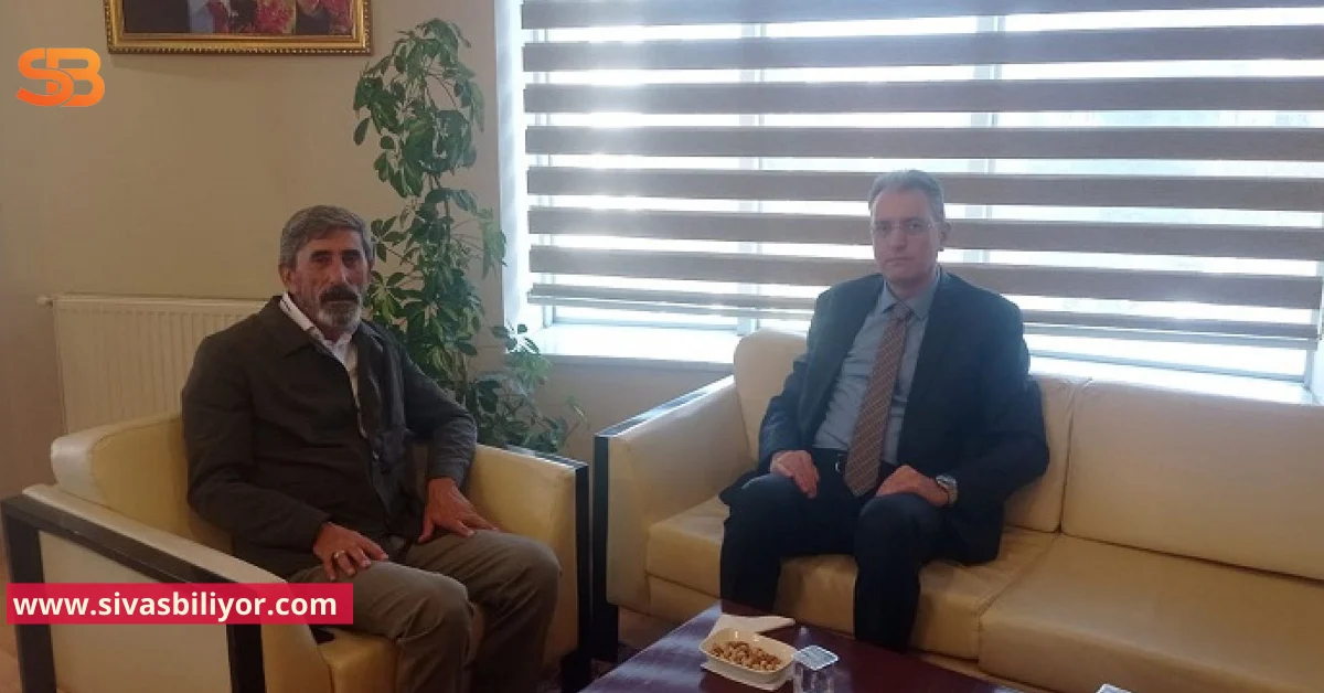 Sivas Cumhuriyet Başsavcısı Mehmet Akif Aktaş’tan Sivas Ziraat Odası’na Ziyaret