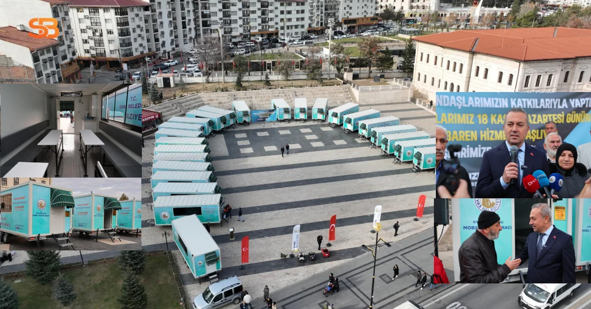 Vatandaşlara Destek İçin 25 Mobil Taziye Aracı Hizmete Hazır