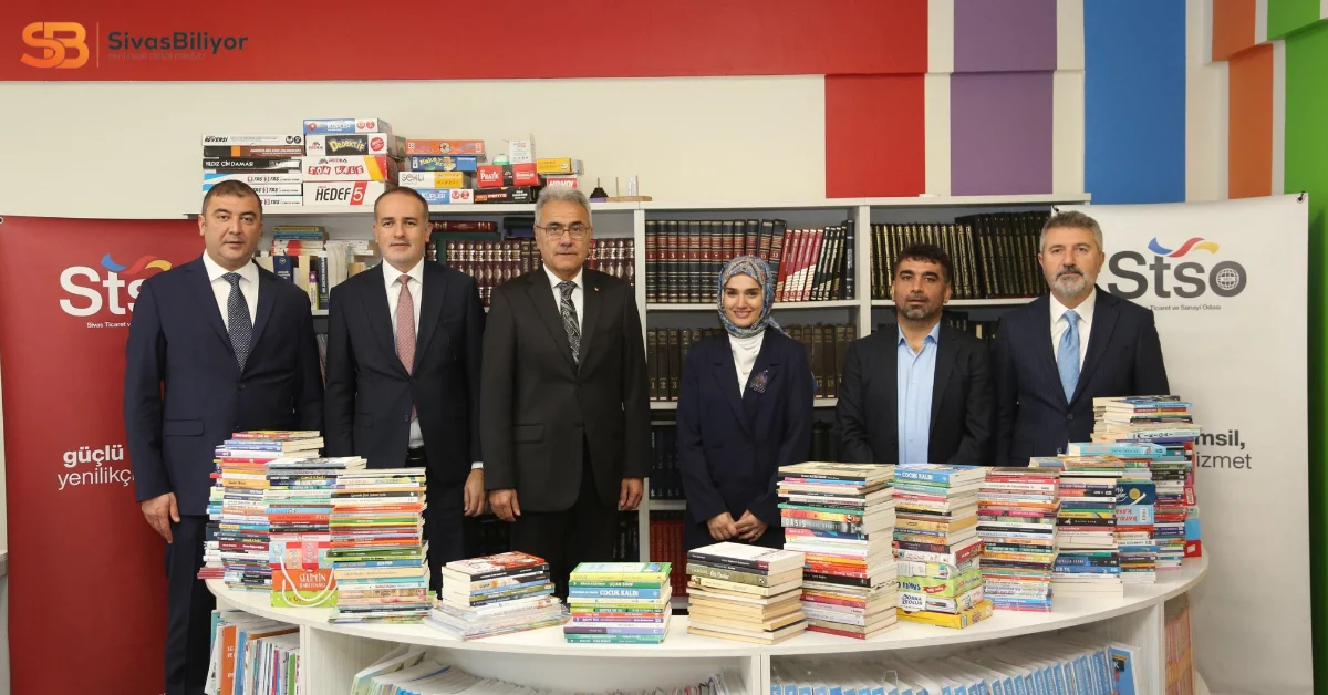 STSO’dan Köy Okulu Kütüphanesine Destek