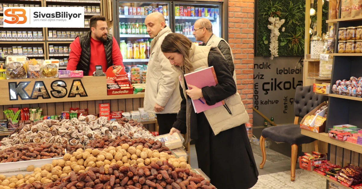 Sivas’ta Yılbaşı Öncesi Gıda Denetimleri Hız Kazandı