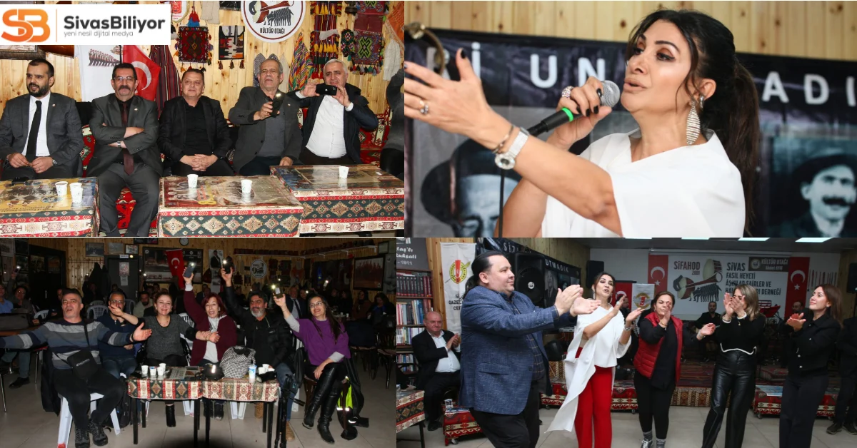 Sivas ve İstanbul Gazeteciler Cemiyetlerinden Unutulmaz Sıra Gecesi