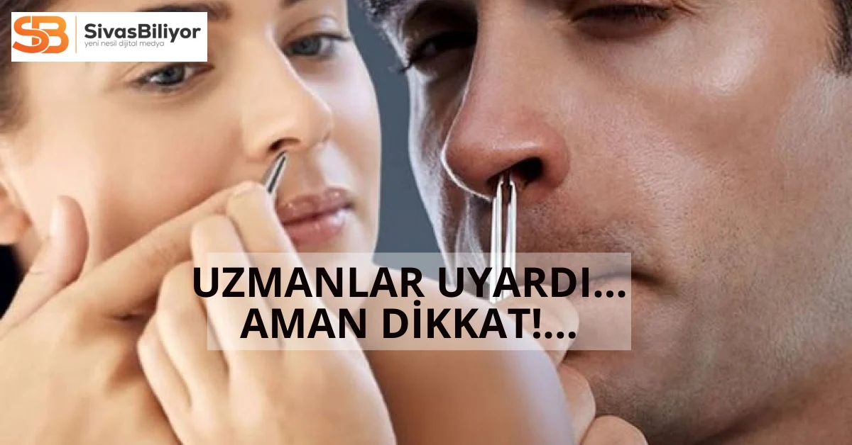Uzmanlardan Uyarı: Burun Kıllarını Ağda ve Cımbızla Almak Tehlikeli Mi?