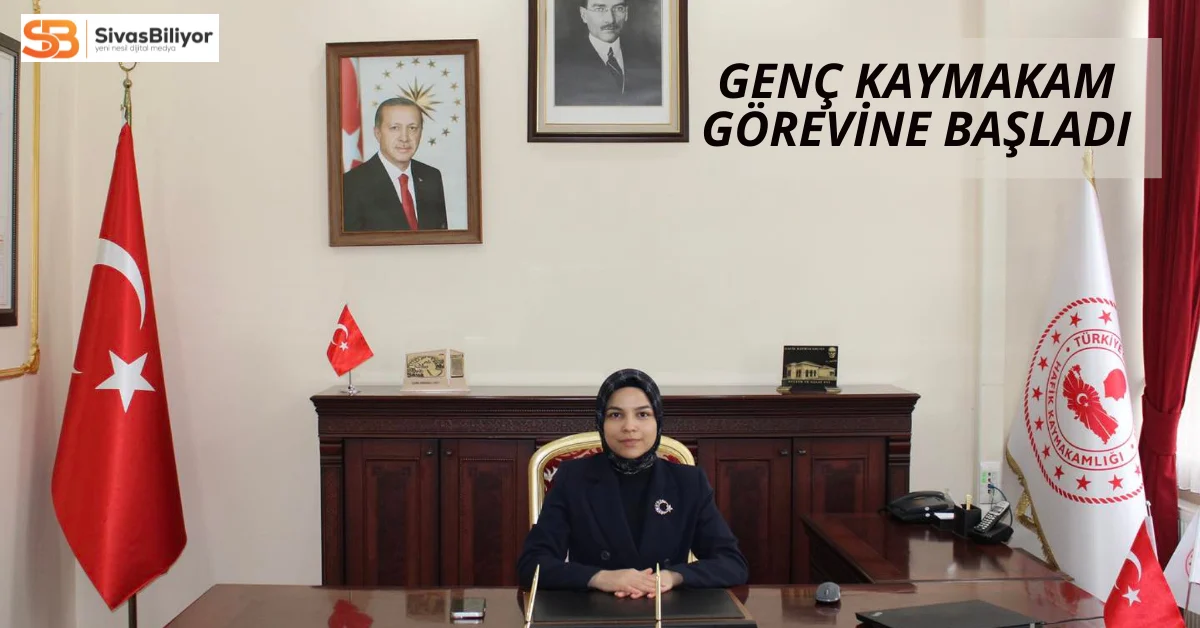 Hafik’in Yeni Kaymakamı Mürüvvet Yücel Görevine Başladı