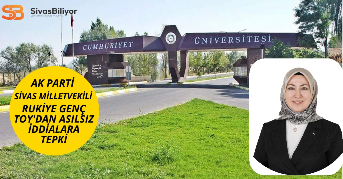 Milletvekili Rukiye Genç Toy’dan Asılsız İddialara Sert Tepki